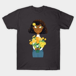 Flora: Yellow T-Shirt